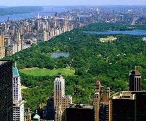 Puzzle Αεροφωτογραφία του Central Park, New York